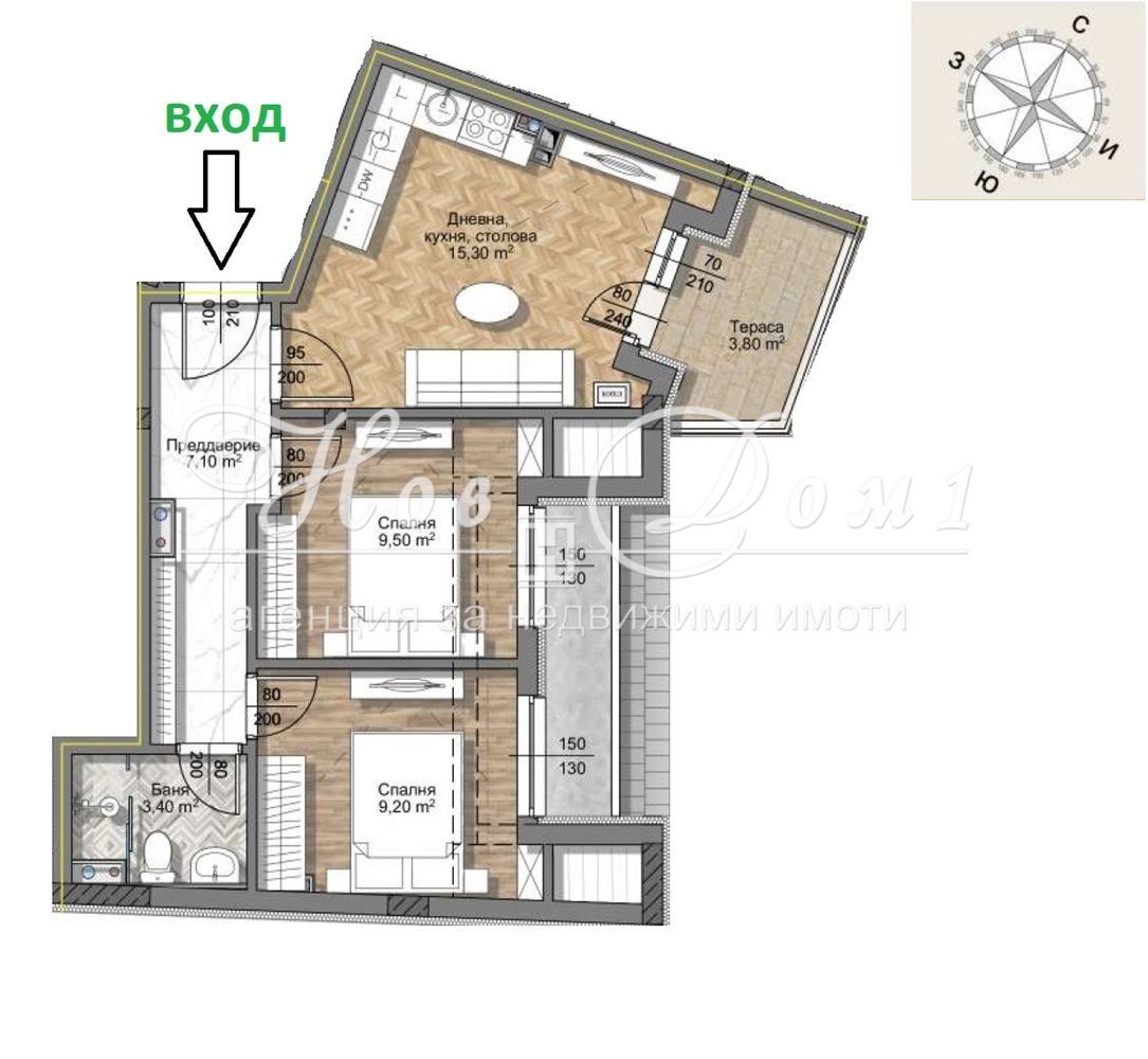 Продава 3-СТАЕН, гр. София, Овча купел 1, снимка 4 - Апартаменти - 54329288