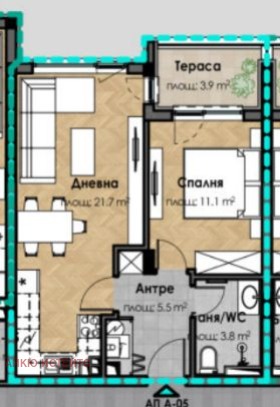 Продава 2-СТАЕН, гр. София, Малинова долина, снимка 4 - Апартаменти - 55496147