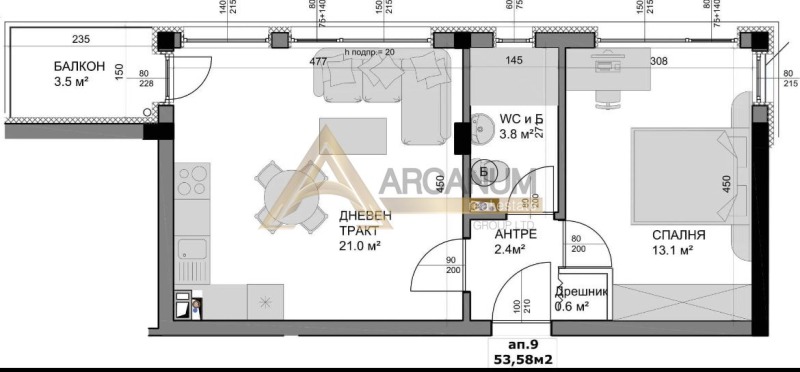 Продава 2-СТАЕН, гр. Варна, Владислав Варненчик 1, снимка 2 - Aпартаменти - 49343109