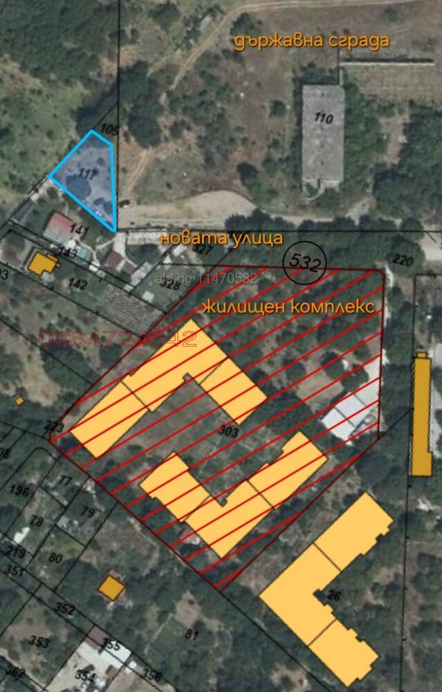 Продава ПАРЦЕЛ, гр. Пловдив, Южен