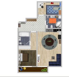 2 slaapkamers Ostromila, Plovdiv