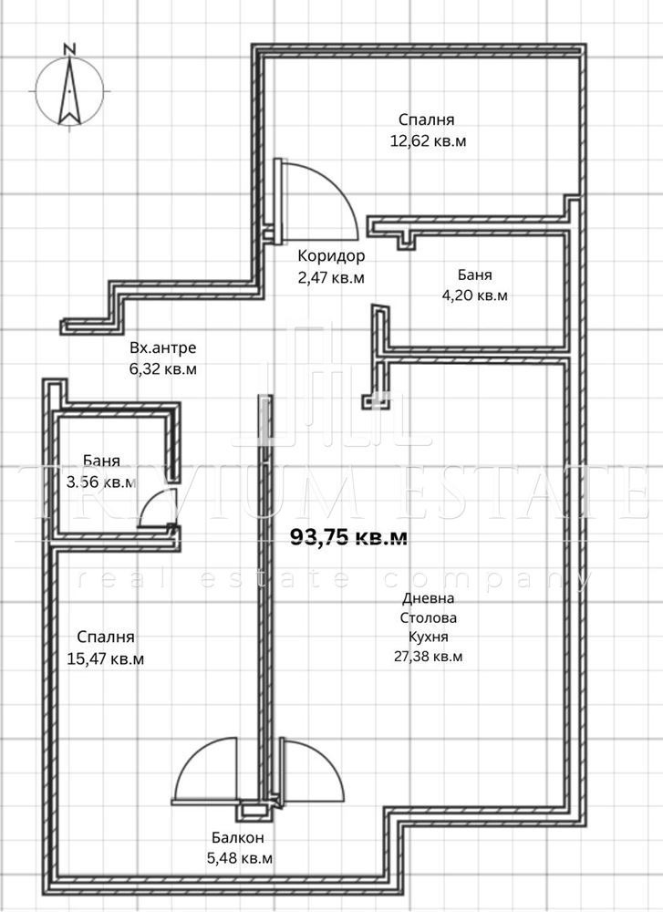Na sprzedaż  2 sypialnie Plowdiw , Ostromila , 107 mkw | 17484720 - obraz [2]