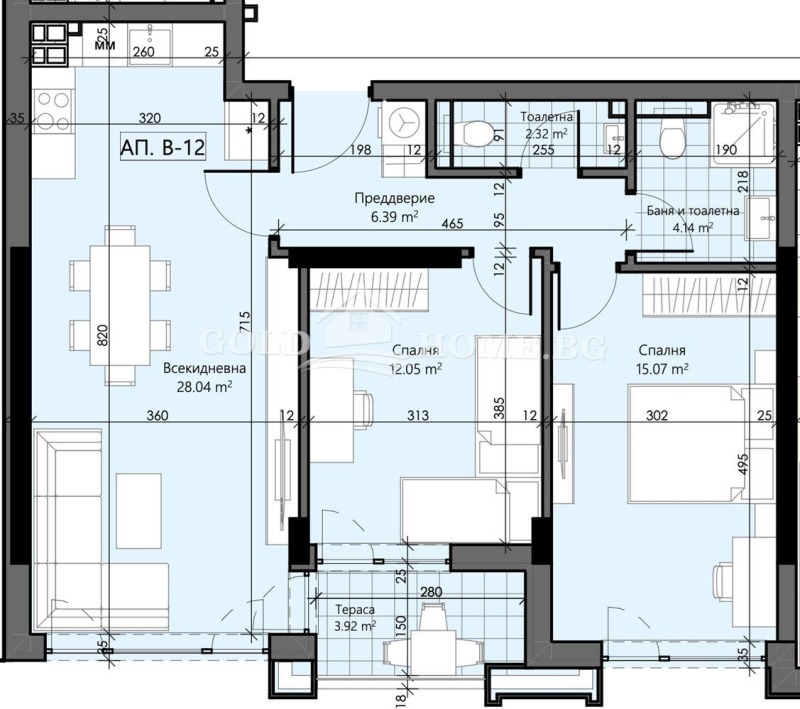 Продава 3-СТАЕН, гр. Пловдив, Христо Смирненски, снимка 2 - Апартаменти - 53522879