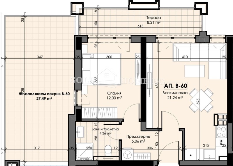 Продава 3-СТАЕН, гр. Пловдив, Христо Смирненски, снимка 4 - Апартаменти - 53522879