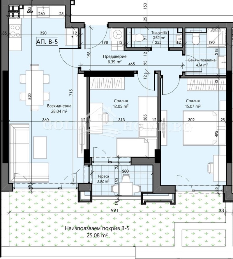 Продава 3-СТАЕН, гр. Пловдив, Христо Смирненски, снимка 5 - Апартаменти - 53522879