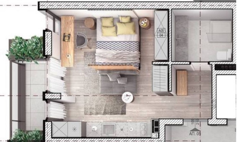 Продается  Студия область Бургас , Созопол , 56 кв.м | 70412985 - изображение [2]