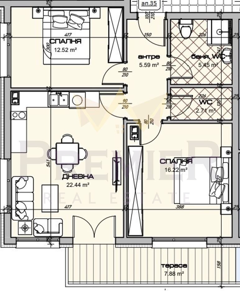 Продава 3-СТАЕН, град Варна, Владислав Варненчик 2 • 118500 € • 79884739 — Holmes.bg