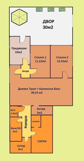 3-стаен град Варна, Бриз 1