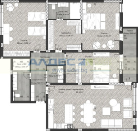 3 bedroom Zona B-18, Sofia