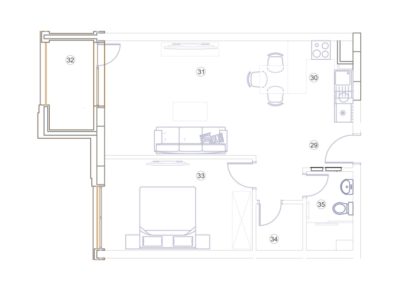 Продава 2-СТАЕН, гр. София, Кръстова вада, снимка 7 - Aпартаменти - 48204473