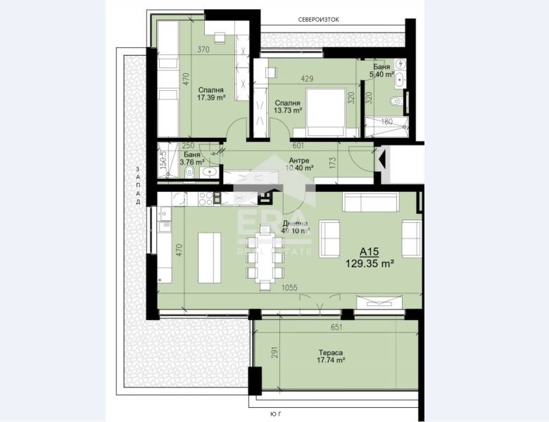 In vendita  2 camere da letto Varna , Briz , 146 mq | 86515870 - Immagine [17]