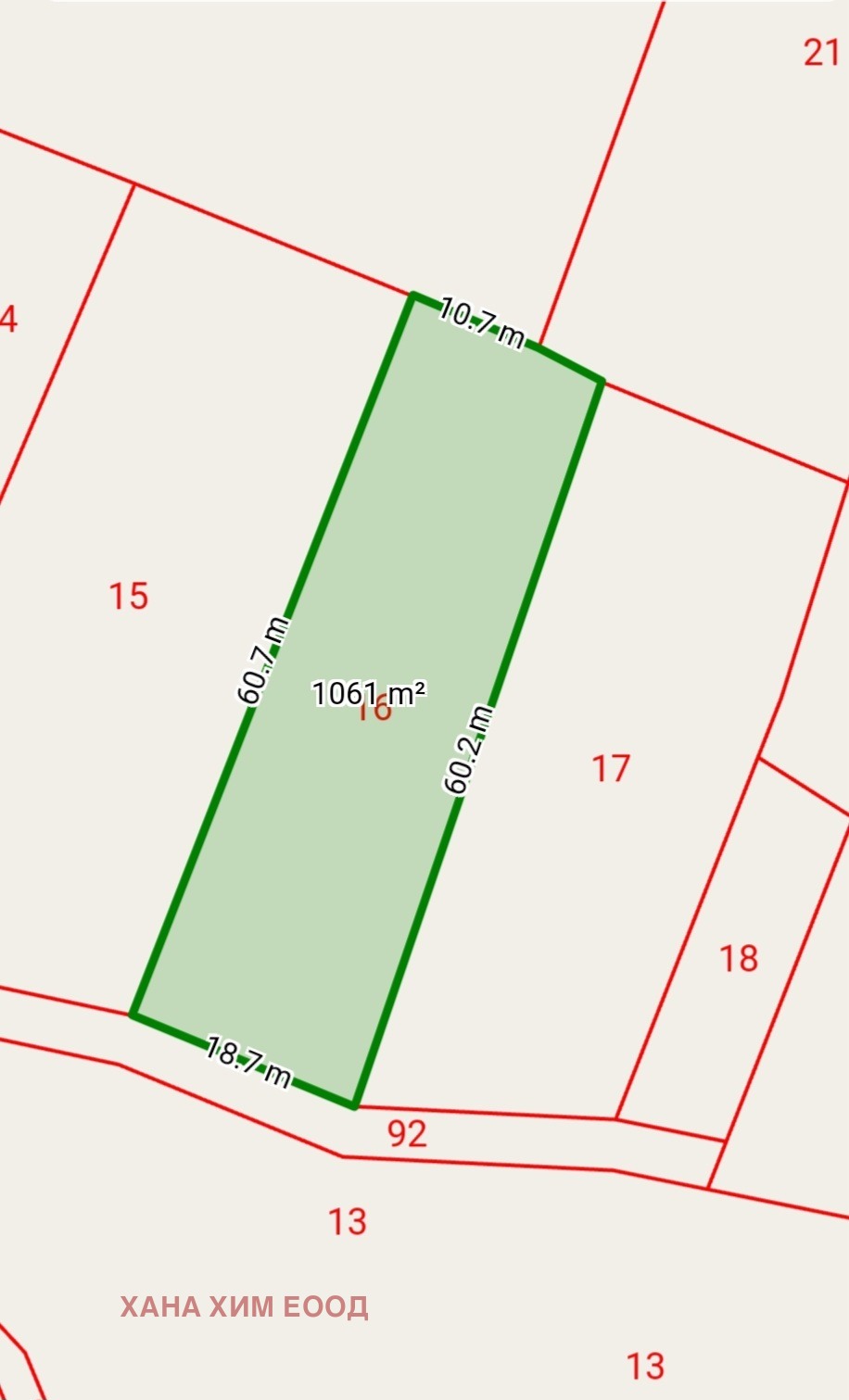 Продава ПАРЦЕЛ, гр. Троян, област Ловеч, снимка 2 - Парцели - 47803113