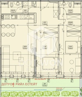 2 спальні Кръстова вада, София 1