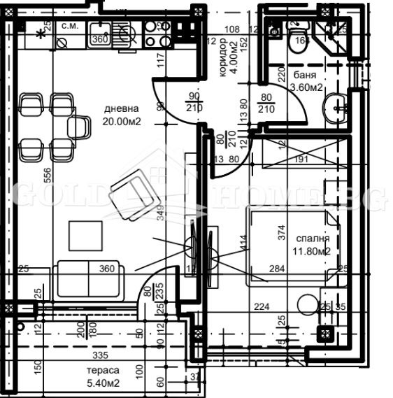 Satılık  1 yatak odası Plovdiv , Belomorski , 58 metrekare | 40169779 - görüntü [3]