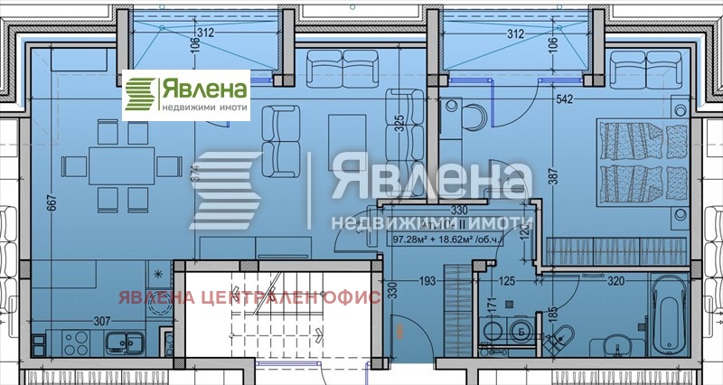 En venta  1 dormitorio Sofia , Dragalevtsi , 116 metros cuadrados | 25955301 - imagen [9]