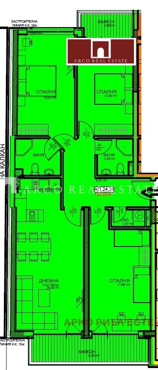 For Sale  3 bedroom Sofia , Tsentar , 145 sq.m | 17302563 - image [2]
