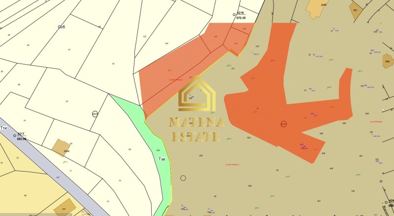 Продава  Парцел град София , с. Кокаляне , 522 кв.м | 17089026 - изображение [2]