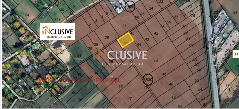 Продава  Парцел, град София, с. Чепинци •  116 125 € • ID 95461299 — holmes.bg - [1] 