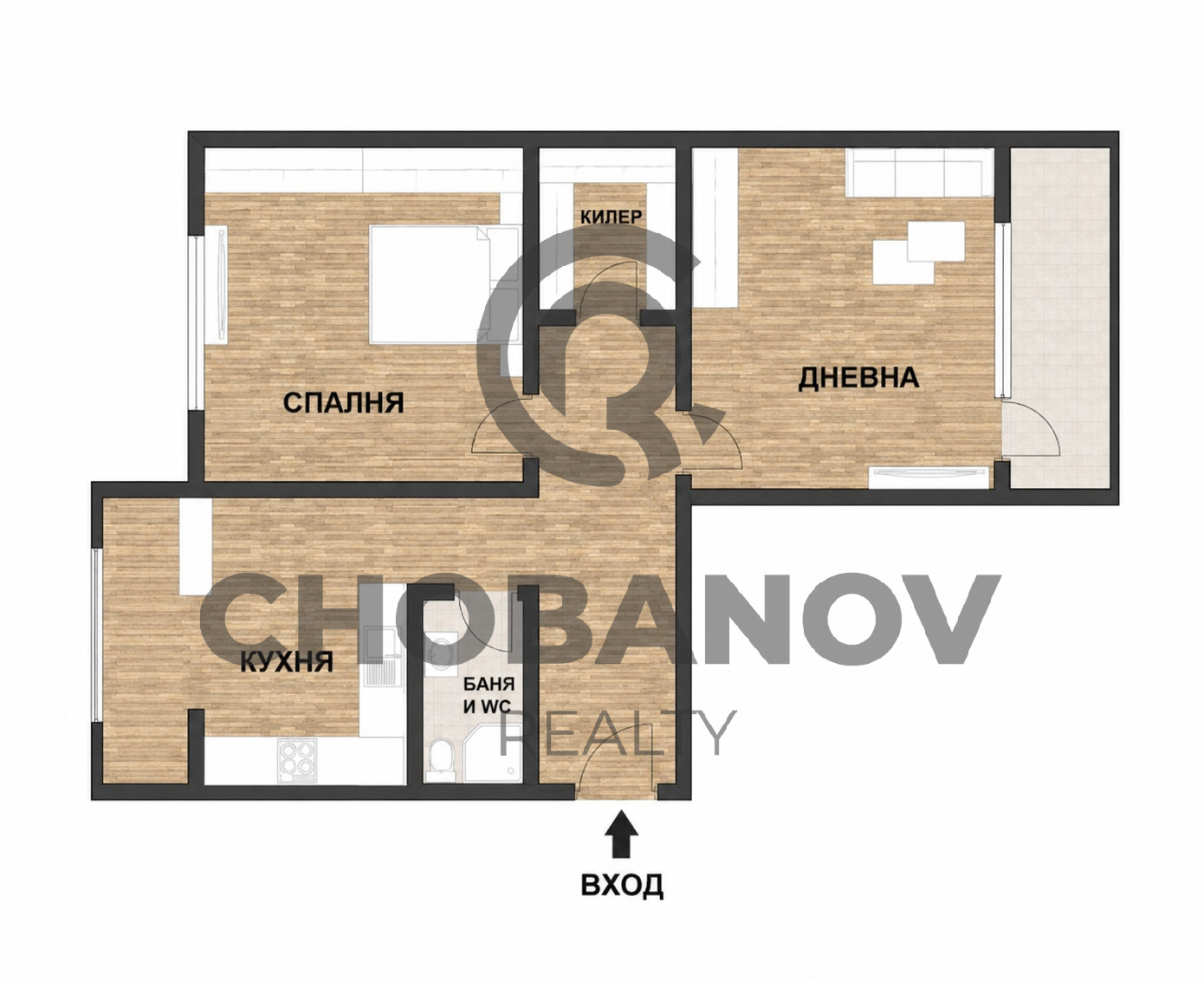Продава 2-СТАЕН, гр. София, Люлин 6, снимка 15 - Апартаменти - 55130397