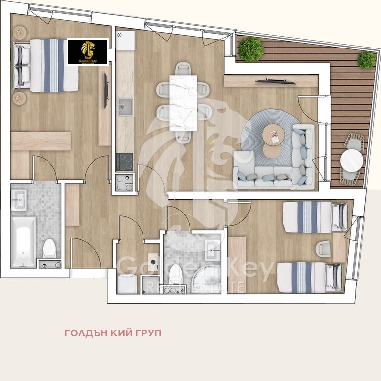 De vânzare  1 dormitor Sofia , Crâstova vada , 81 mp | 63238147 - imagine [2]