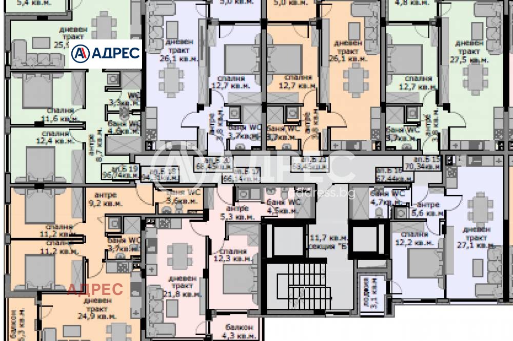 Продава 3-СТАЕН, гр. Варна, Владислав Варненчик 1, снимка 5 - Апартаменти - 56125182