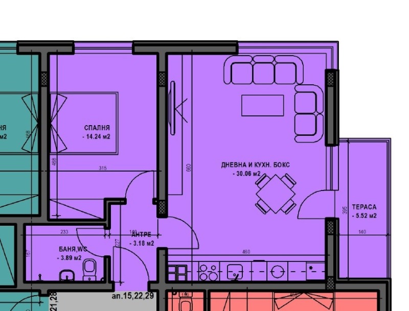 Продава 2-СТАЕН в град Пловдив, Остромила - 83 кв.м / 76 000 € » 148 643.08 лв., РИМЕКС ИМОТИ