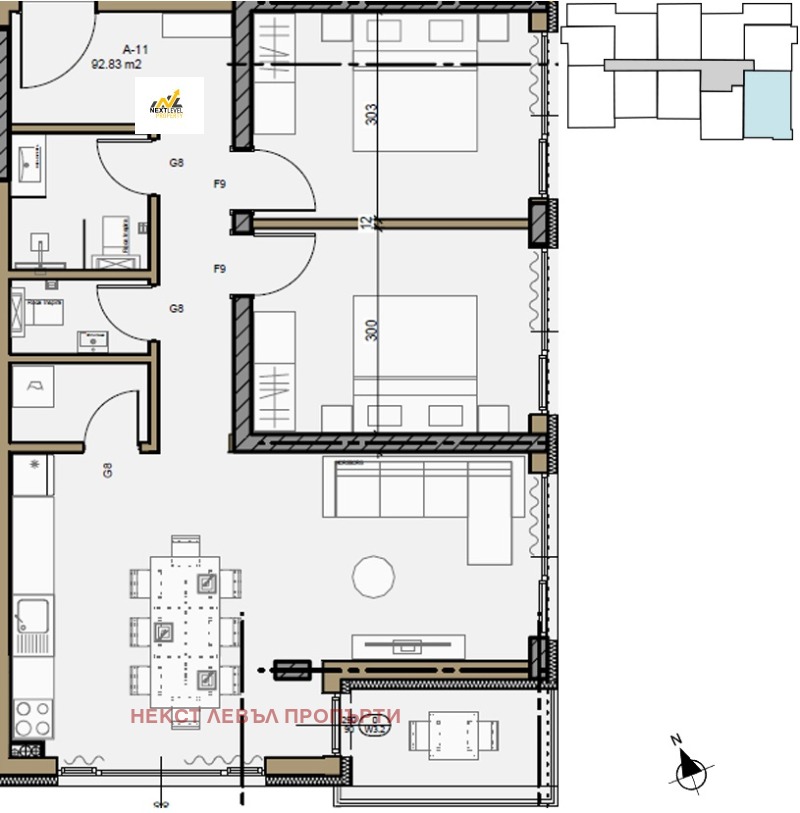 Продава 3-СТАЕН, гр. София, Малинова долина, снимка 1 - Aпартаменти - 49316345