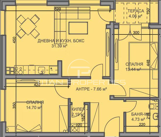 Продава 3-СТАЕН, гр. Пловдив, Прослав, снимка 3 - Апартаменти - 54351116