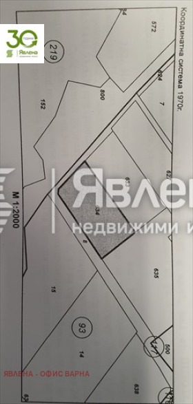 Продава ПАРЦЕЛ, с. Приселци, област Варна, снимка 1 - Парцели - 49442387