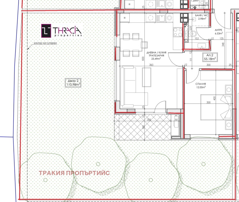 Продава 2-СТАЕН, гр. София, област София-град, снимка 2 - Aпартаменти - 48222432