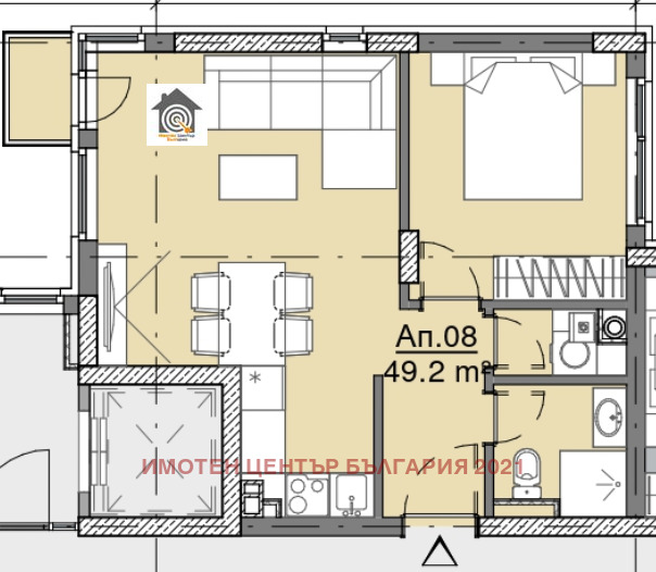 Te koop  1 slaapkamer Sofia , Malinova dolina , 57 m² | 30661732 - afbeelding [7]