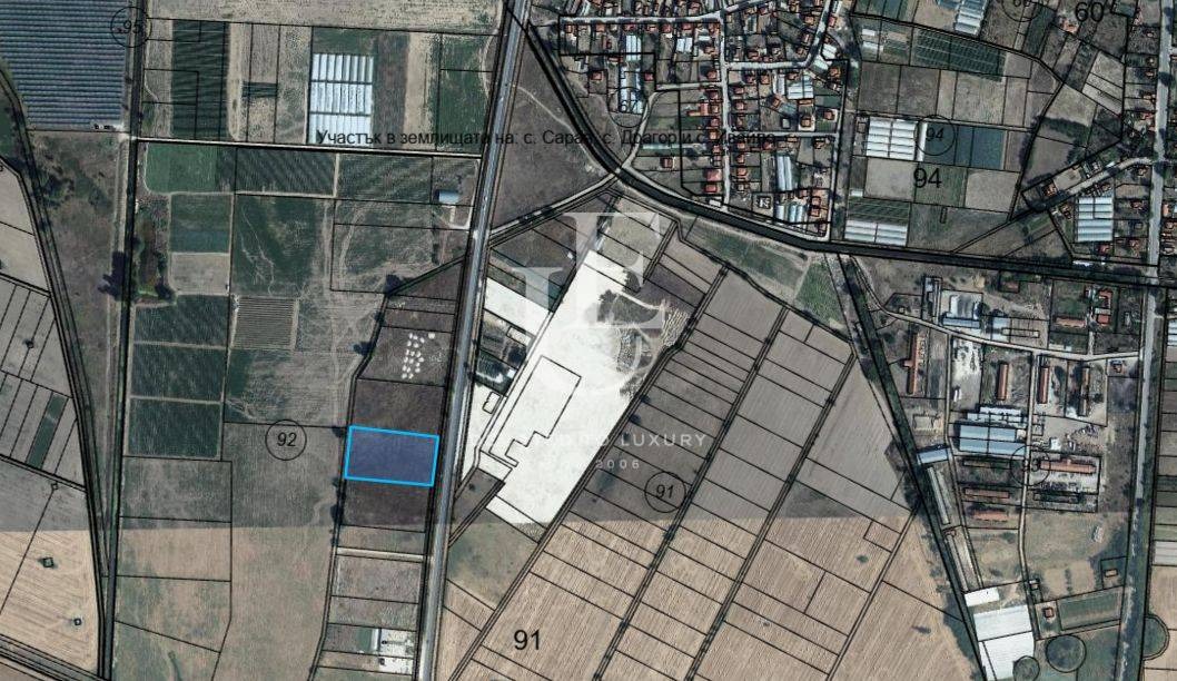 Продава ПАРЦЕЛ, с. Сарая, област Пазарджик