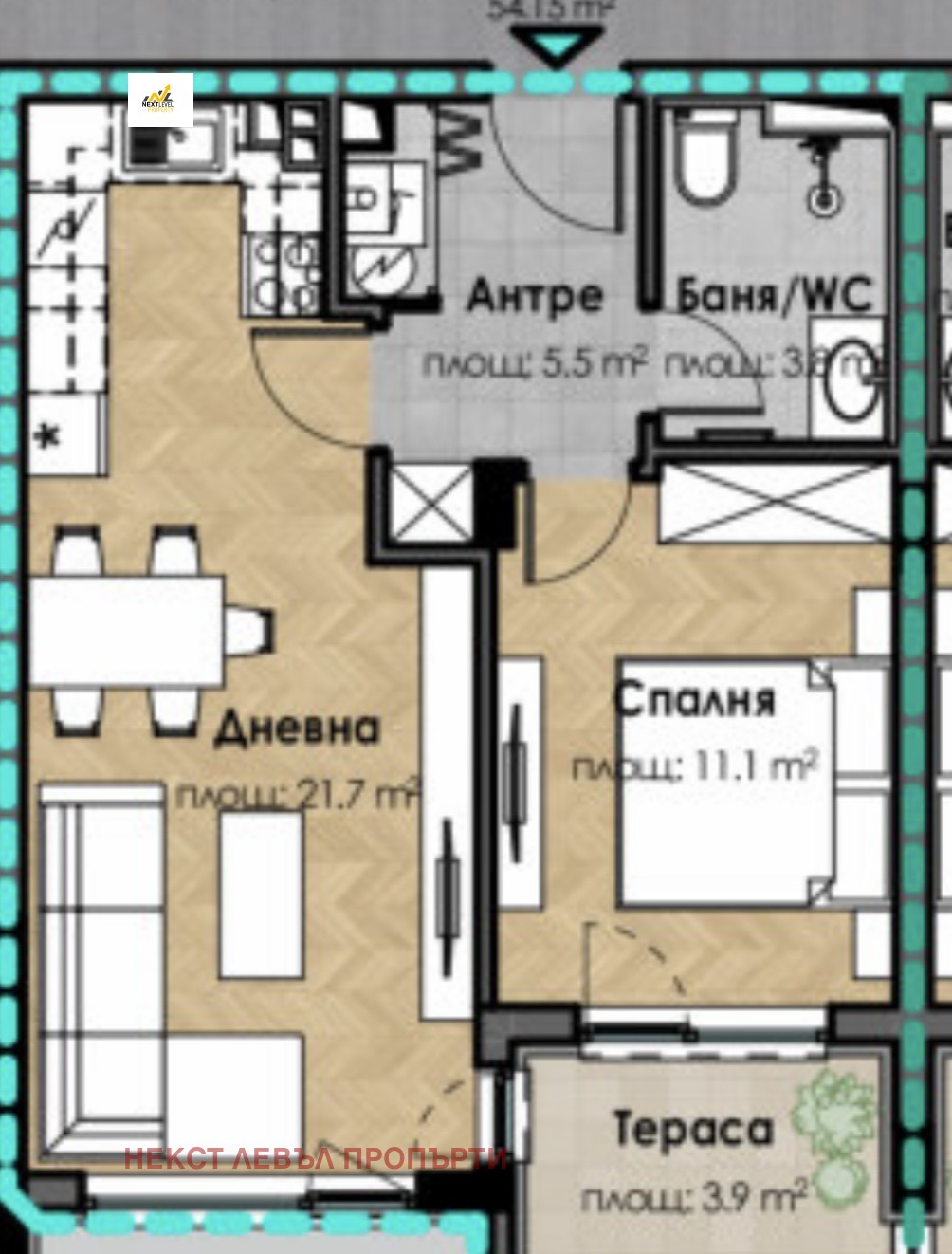 Продава 2-СТАЕН, гр. София, Студентски град, снимка 3 - Апартаменти - 55622548
