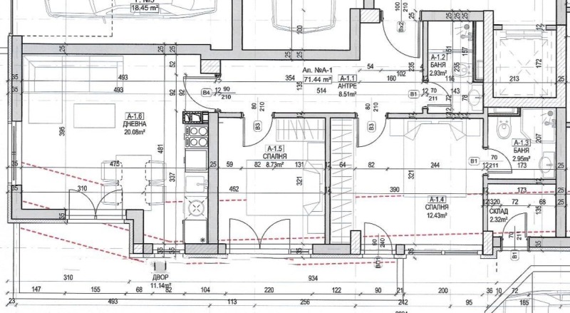 Satılık  2 yatak odası Sofia , Krastova vada , 93 metrekare | 25348193 - görüntü [11]