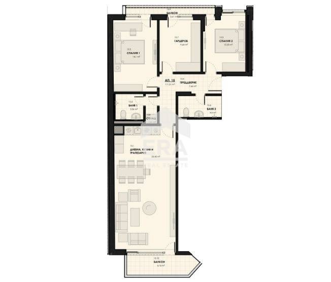 Продава 4-СТАЕН, гр. София, Лагера, снимка 10 - Апартаменти - 54299970