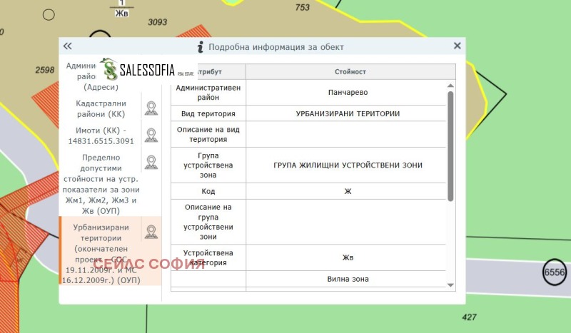 Продава ПАРЦЕЛ, гр. София, с. Герман, снимка 4 - Парцели - 52689384