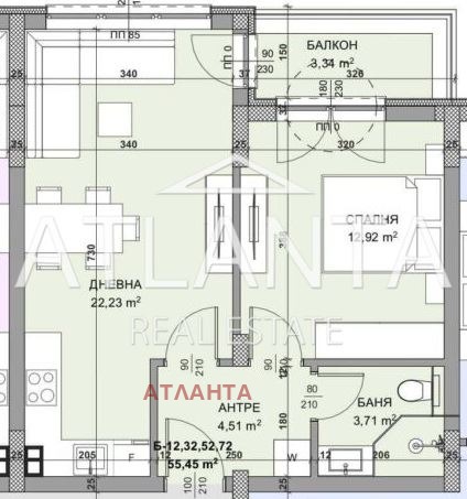 Продава 2-СТАЕН, гр. Варна, Кайсиева градина