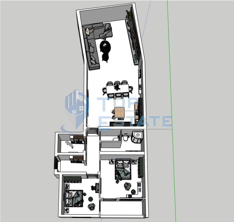 Satılık  2 yatak odası Veliko Tarnovo , Buzludja , 150 metrekare | 97880962 - görüntü [3]