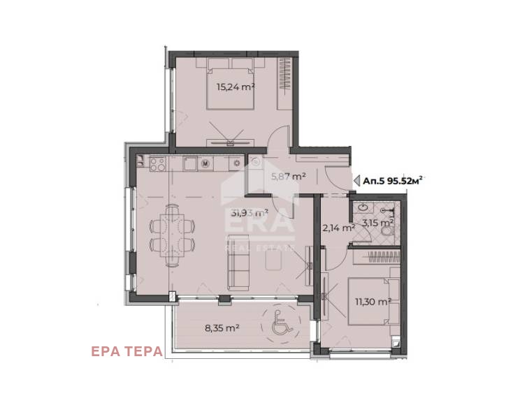 Продава 3-СТАЕН, гр. София, с. Бистрица, снимка 3 - Апартаменти - 54408706