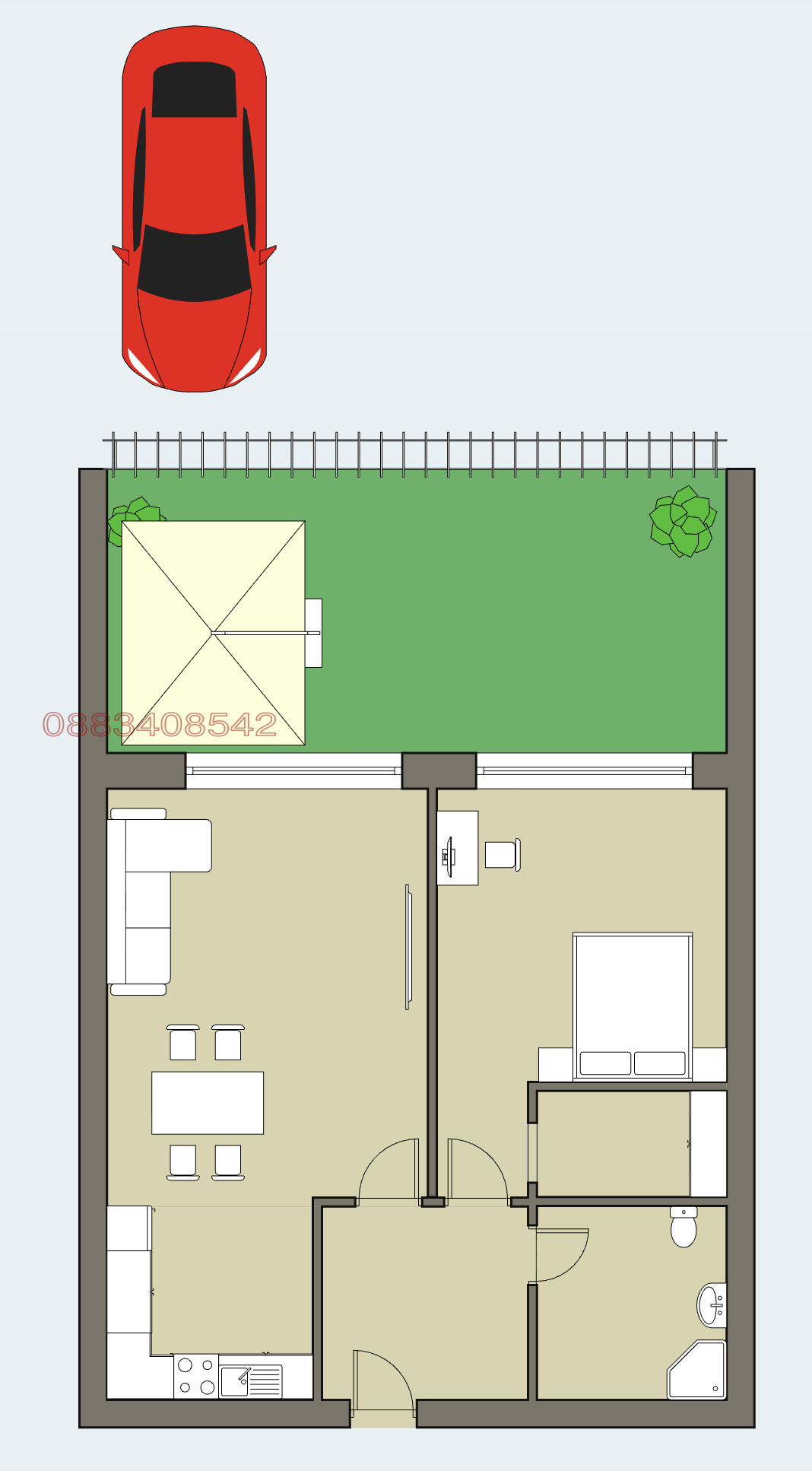Продава 2-СТАЕН, гр. София, Витоша, снимка 15 - Апартаменти - 54670478