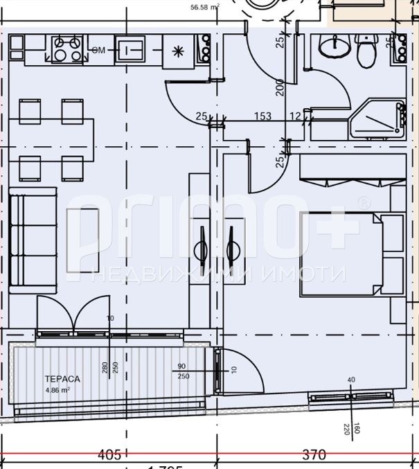Продава 2-СТАЕН, гр. София, Хаджи Димитър, снимка 9 - Апартаменти - 55724100