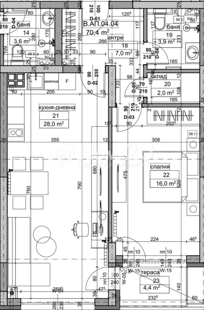 Продава 2-СТАЕН, гр. София, Малинова долина, снимка 8 - Апартаменти - 56154514