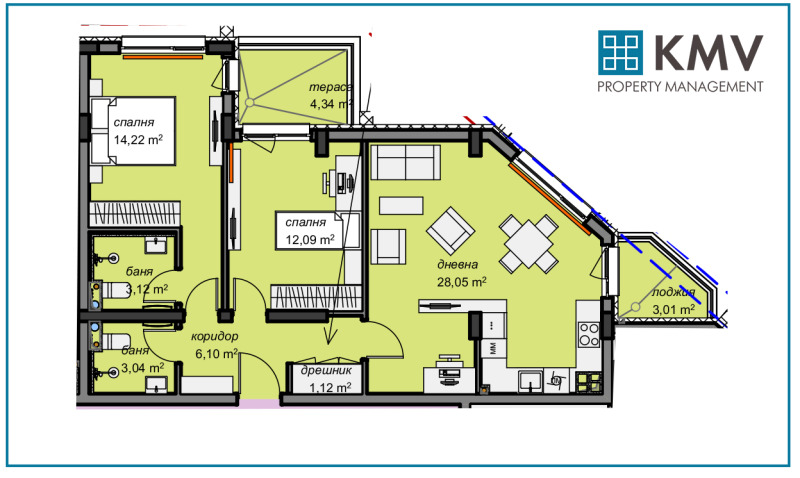 Продава  3-стаен град София , Младост 4 , 107 кв.м | 39241392