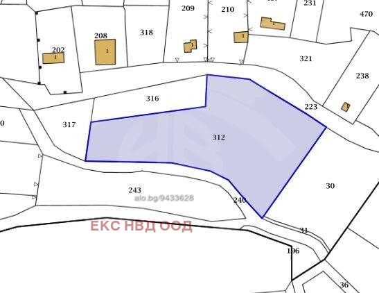 Продава  Парцел област Пловдив , с. Белащица , 342 кв.м | 77430268