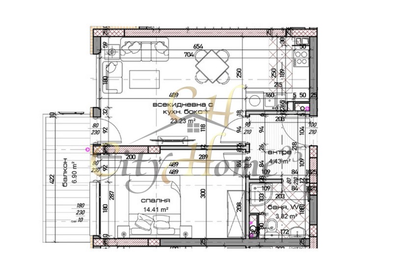 Продава  2-стаен град Варна , Младост 2 , 76 кв.м | 63724736 - изображение [2]