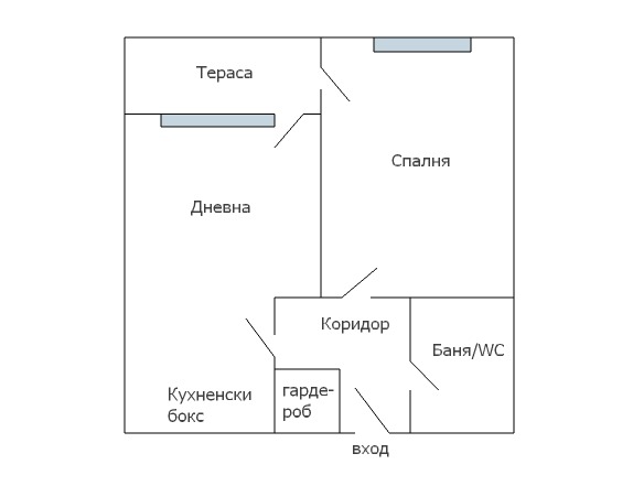 Продава 2-СТАЕН, гр. Балчик, област Добрич, снимка 15 - Апартаменти - 53800563