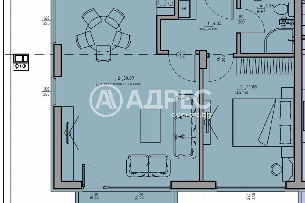 Продава 2-СТАЕН, гр. София, Малинова долина, снимка 2 - Апартаменти - 55936389