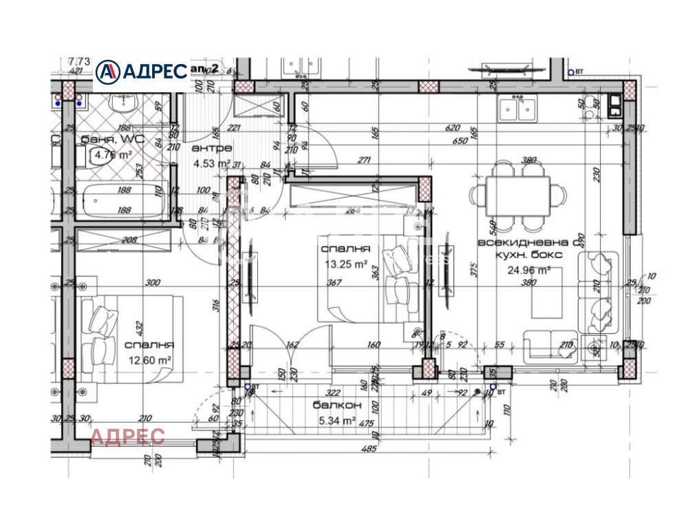 Продава 3-СТАЕН, гр. Варна, Виница, снимка 6 - Апартаменти - 54135905