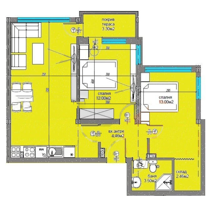 Продава 3-СТАЕН, гр. Пловдив, Остромила, снимка 5 - Aпартаменти - 47833907