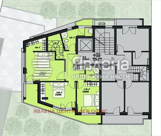 Продава 4-СТАЕН, гр. София, Бояна, снимка 2 - Апартаменти - 53600706
